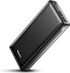 Baseus Batterie Externe 30000mAh Power Bank USB C Chargeur Portable Rapide pour iPhone